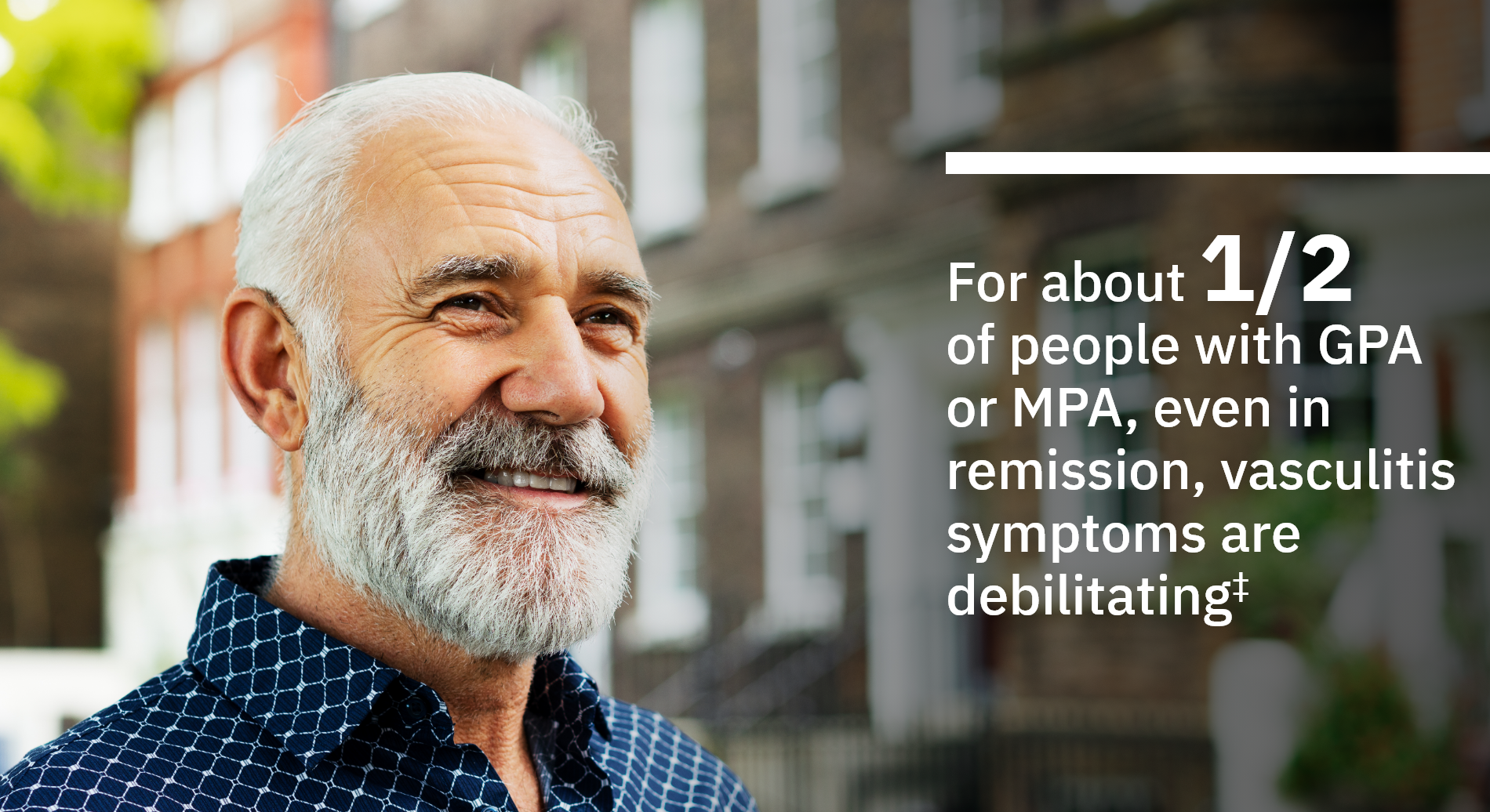 Hypothetical TAVNEOS® (avacopan) patient